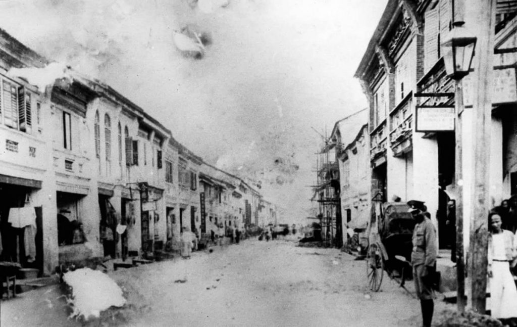 Thalang Road en 1903
